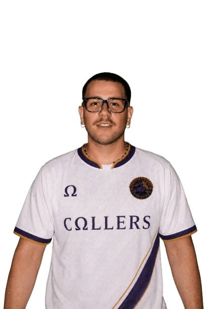 Salvatore Vortice in maglia COLLERS